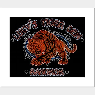 Lucy's Tiger Den Posters and Art